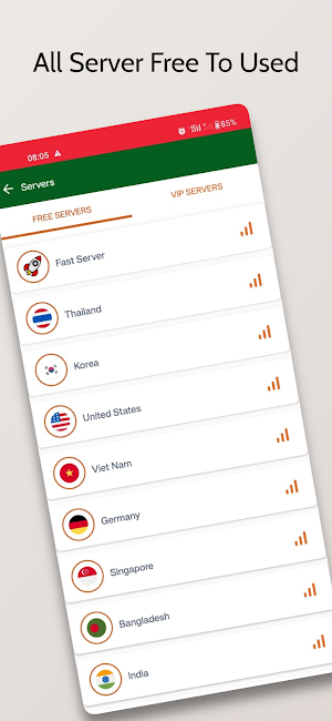 Singapore Vpn - The Gaming VPN Screenshot 0