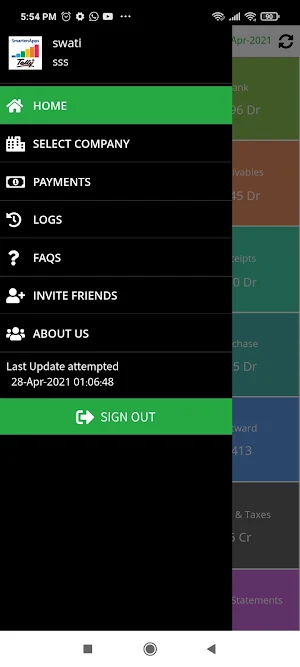 SmartenApps for Tally Screenshot 3
