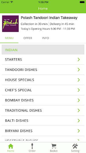 Polash Indian Takeaway Screenshot 0