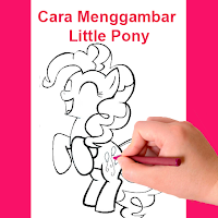 Cara Menggambar Little pony