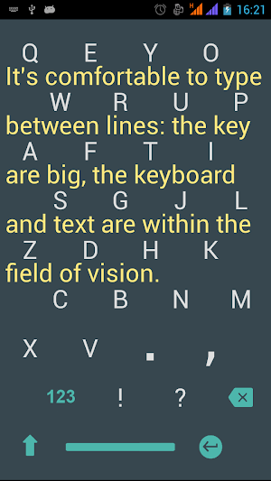 1C Big Keyboard Screenshot 1