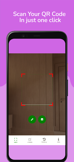 Easy QR & Barcode Scanner Screenshot 0