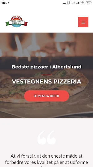 Vestegnens Pizzeria Screenshot 0