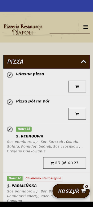 Pizzeria Napoli Szczecin Screenshot 0