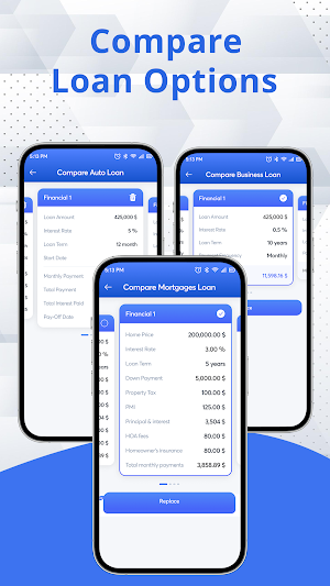Loan EMI - Auto Calculator Screenshot 3