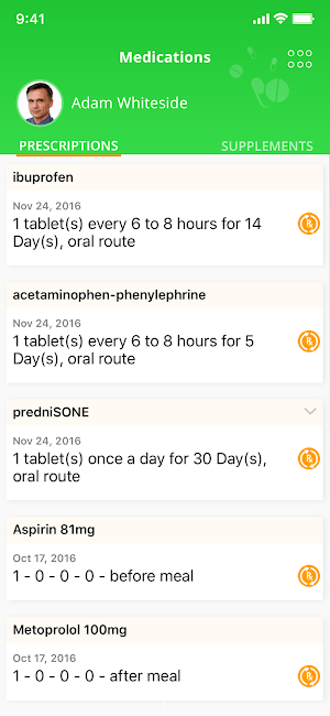 RIH Patient Portal Screenshot 1