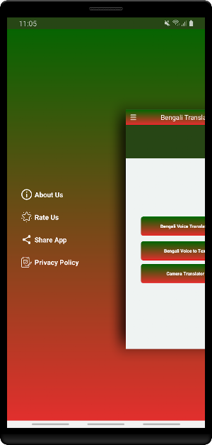 Bangla Voice Typing Translator Screenshot 0
