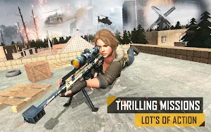 Cover Firing Game: Offline Gun Shooting Games Free Screenshot 2