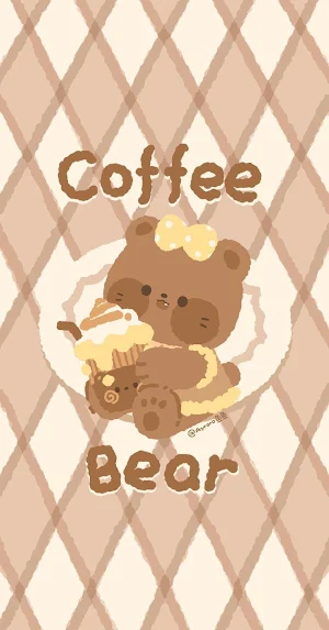 Bear Wallpaper Cute 4K Screenshot 3