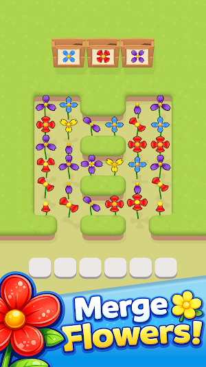 Flower Merging Jam Screenshot 0