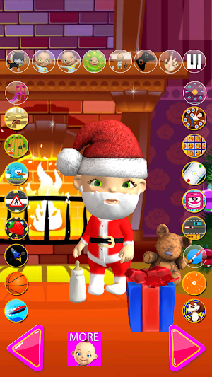 Baby Santa Claus Xmas Voice Screenshot 0