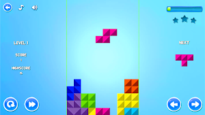Retro Brick Color Block Puzzle Screenshot 2