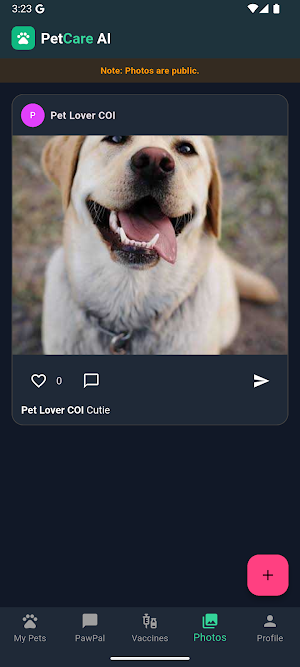 PetCare Screenshot 2