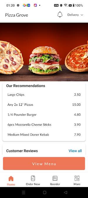 Pizza Grove Screenshot 1
