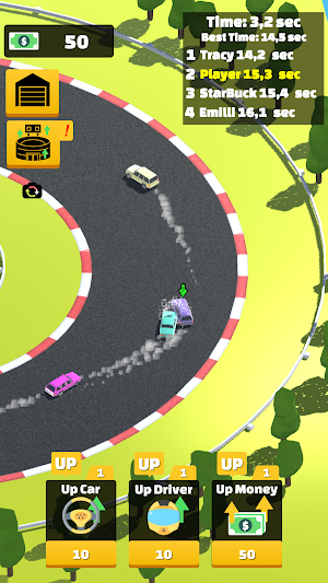 Idle Race Track Screenshot 1