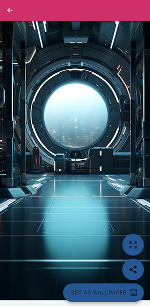 Spaceship Interior Wallpapers Screenshot 2