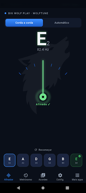 WolfTune: Guitar Tuner Screenshot 3