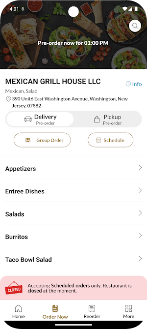 MEXICAN GRILL HOUSE Screenshot 1