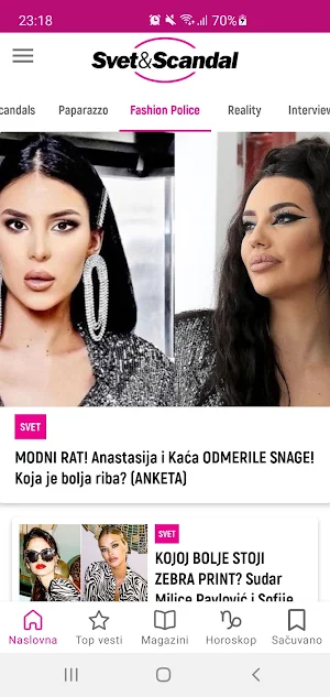 Svet&Scandal Screenshot 1