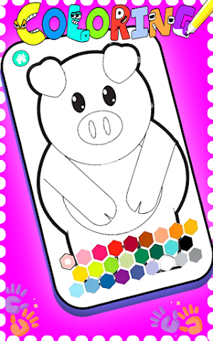 john pork coloring Screenshot 0