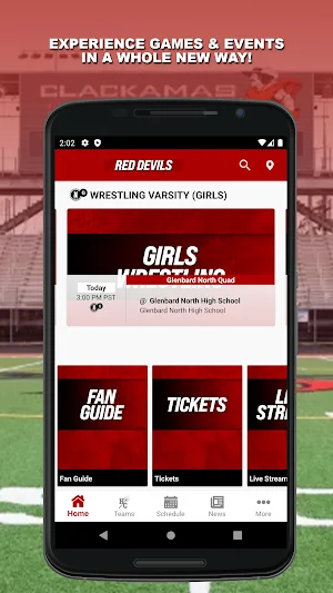 Hinsdale Central Athletics Screenshot 0