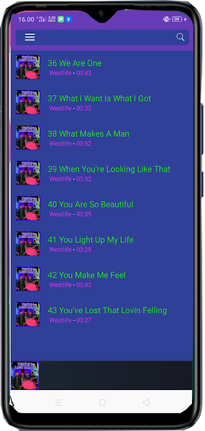 Westlife Band Lagu Barat Screenshot 2