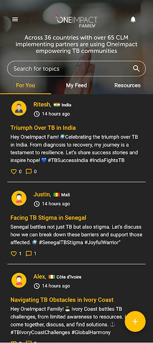 OneImpact Family Screenshot 1