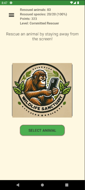 Wildlife: Phone Addiction Screenshot 0