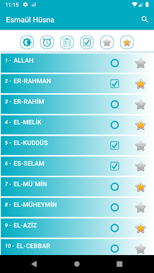 Esmaül Hüsna Ezber Screenshot 0
