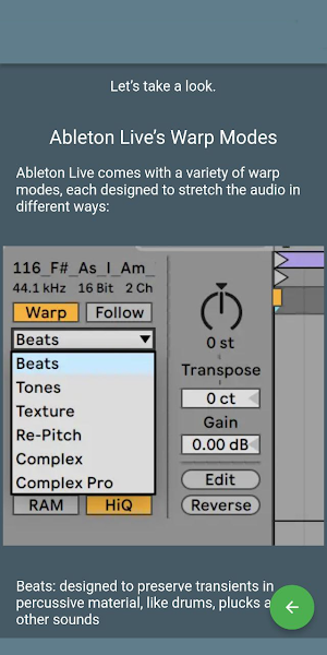 Ableton Live for Beginners Screenshot 2