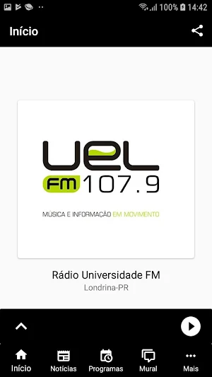 Rádio UEL FM Screenshot 1