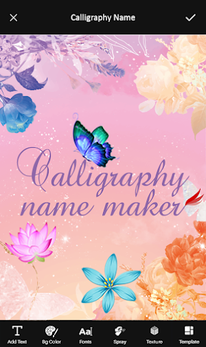 Name Art - Calligraphy Font Screenshot 3