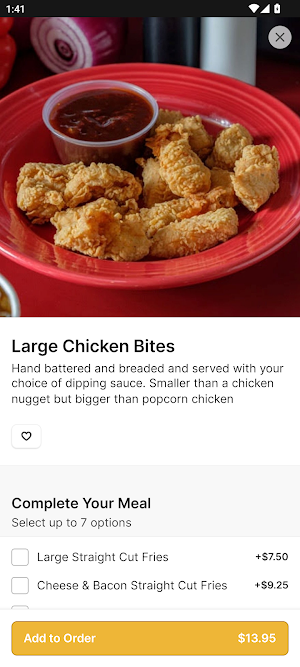 Wings To Go Screenshot 2