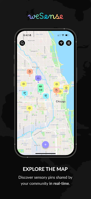 WeSense: Sensory Map & Feed Screenshot 0