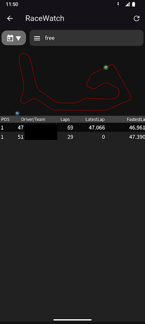 RaceWatch Screenshot 0