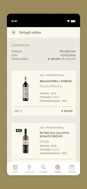 Proposta Vini (Clienti) Screenshot 3