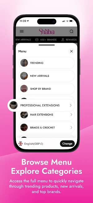 Shaba Cosmetics Screenshot 2