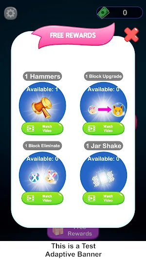 Animal Face Drop Merge Screenshot 1