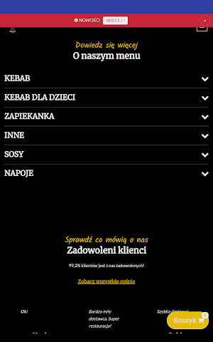 Kebab u Pajdy Żory Screenshot 2