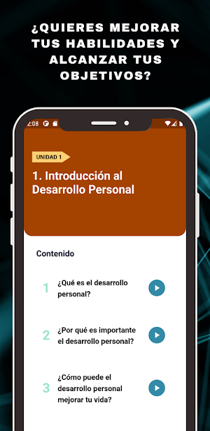 Curso de Desarrollo Personal Screenshot 3
