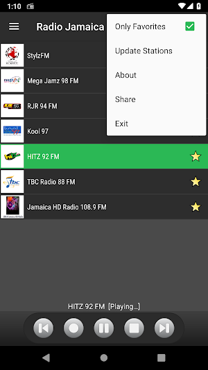 RADIO JAMAICA Screenshot 2
