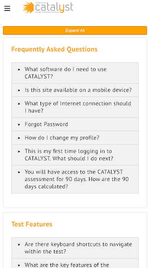 CATALYST for Learning Screenshot 1
