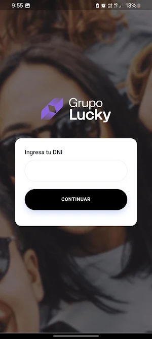 Grupo Lucky Intranet Screenshot 1
