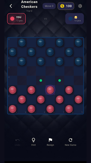 Checkers AI: Draughts Game Screenshot 0