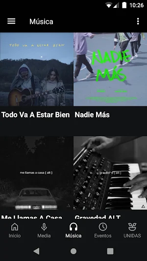 Más Vida app Screenshot 1