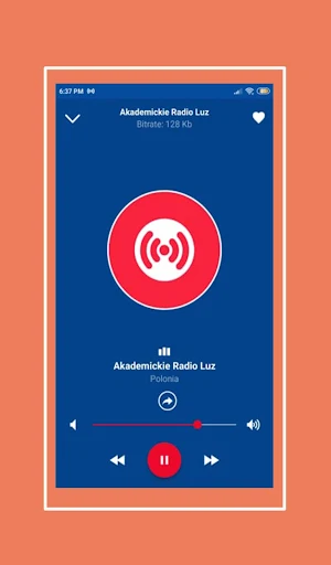 akademickie radio luz App PL Screenshot 0