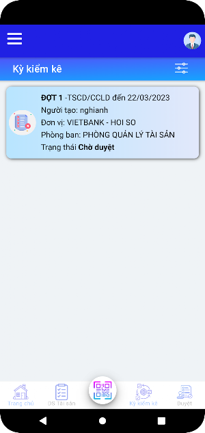 Vietbank QLTS Screenshot 2