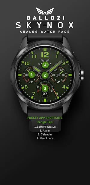 BALLOZI Skynox Watch Face Screenshot 1