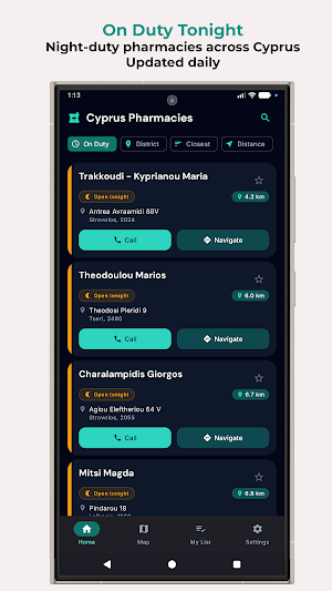 Cyprus Pharmacies Screenshot 2
