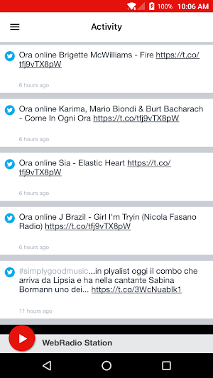 WebRadio Station Screenshot 1